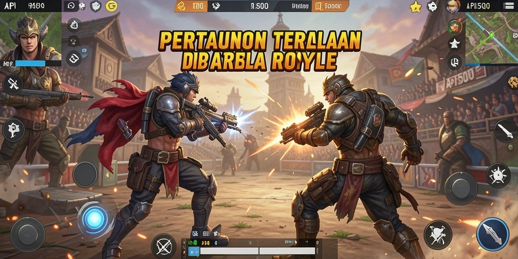 Gameplay seru di API5000 dengan pertempuran sengit di arena.