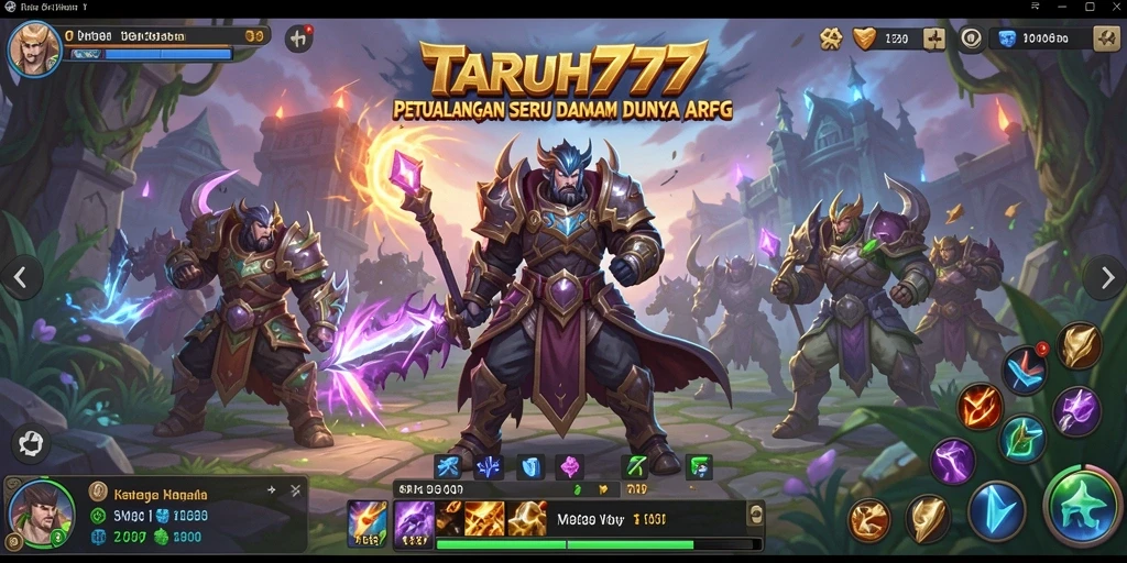 Tampilan gameplay TARUH777 yang menegangkan dan penuh aksi.